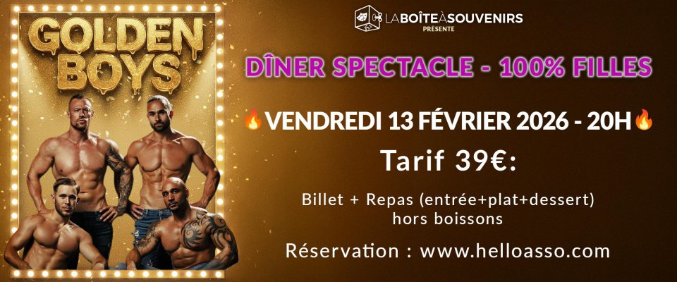 Soirée 100% Filles - GoldenBoys