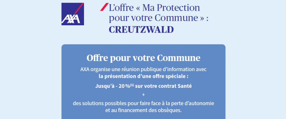 Réunion d'information sur la mutuelle communale