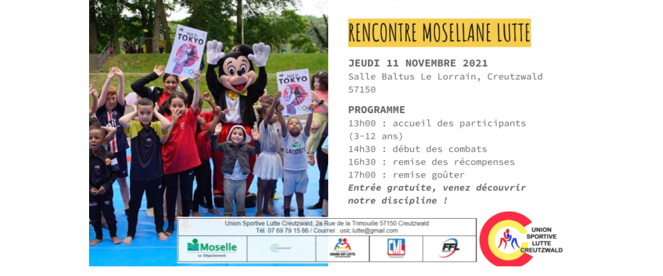 Rencontre Mosellane de Lutte