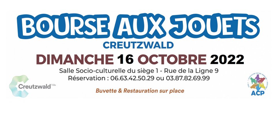 Bourse aux jouets