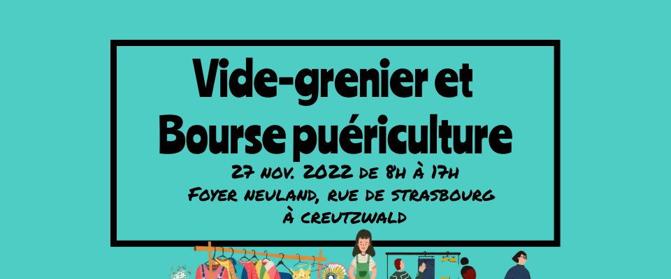 Vide-grenier et Bourse puériculture