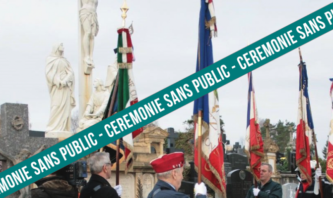 Commémoration de l'Armistice 2020