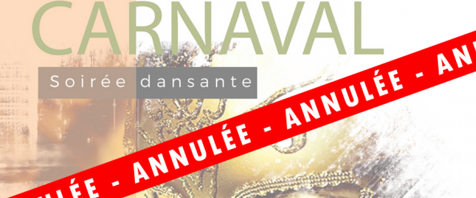 Soirée dansante de carnaval - ANNULÉE