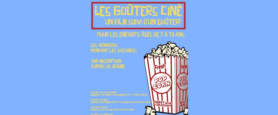 Atelier Goûters-Ciné