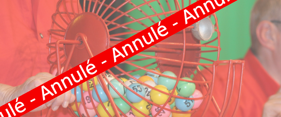 Loto d'automne 2020 annulé