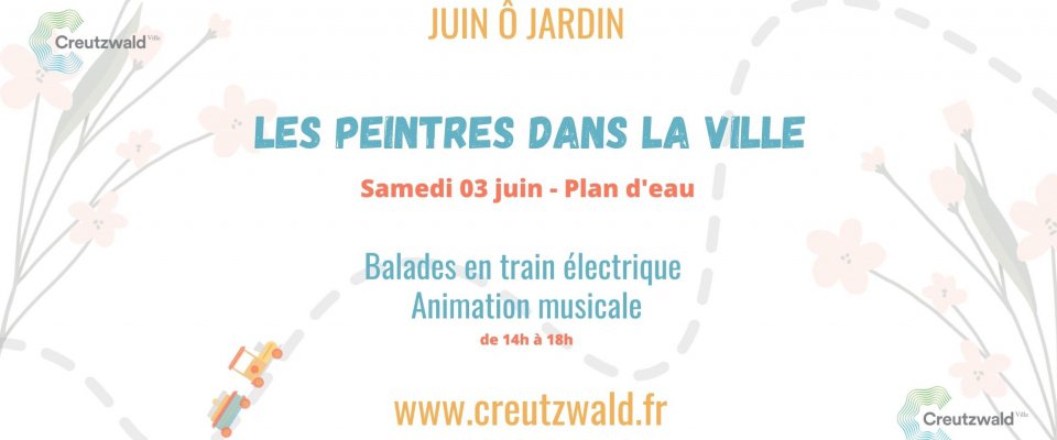 Peintres dans la Ville - Juin Ô  Jardin 2023